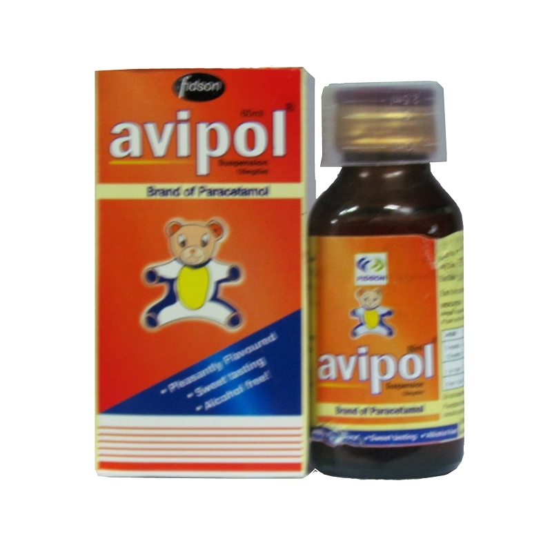 Avipol Paracetamol Syrup - 60ml