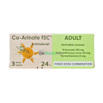 Co-Arinate FDC Adult Antimalarial - 3 Tablets