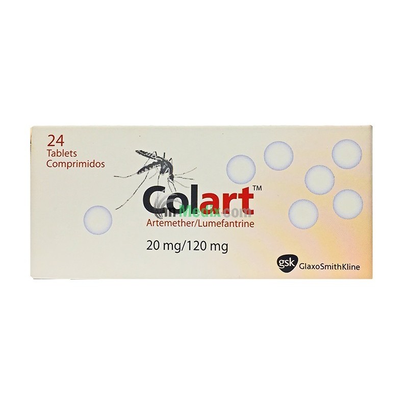 Colart Anti-Malaria Treatment Ð 24 Tablets