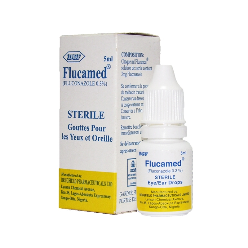 Drugfield Flucamed 0.3% Eye & Ear Drop - 5ml