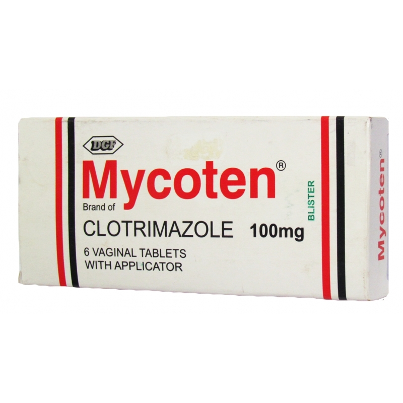 Drugfield Mycoten Vaginal Tablets - Pack 6...