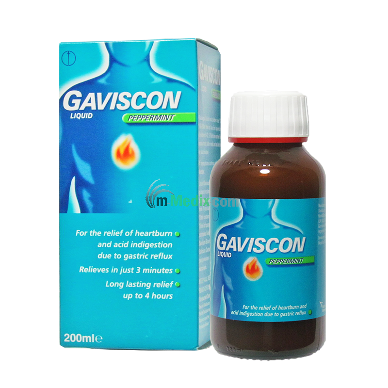 Gaviscon Peppermint Liquid - 200ml