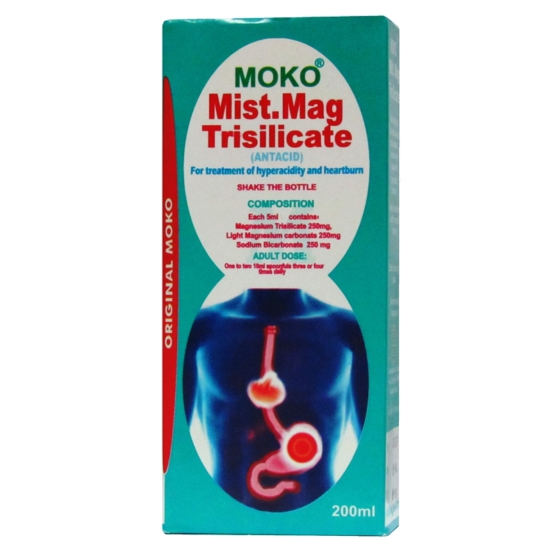 Moko Mist Mag Trisilicate Ð 200ml