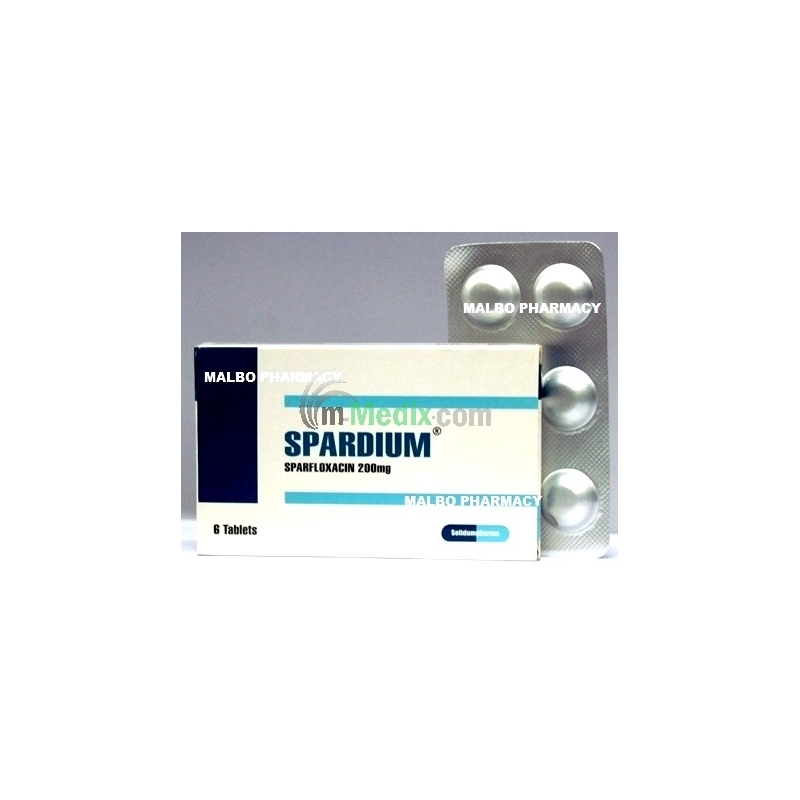 Spardium 200mg - 6 Tablets