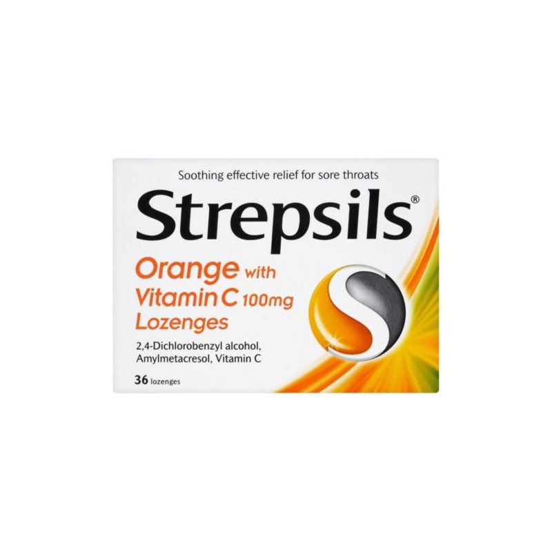 Strepsils With Vitamin C - 24 Lozenges