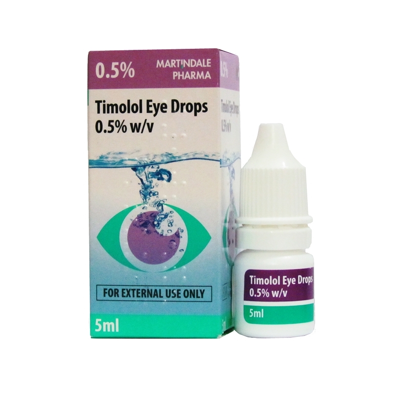 Timolol 0.5% Eye Drops - 5ml