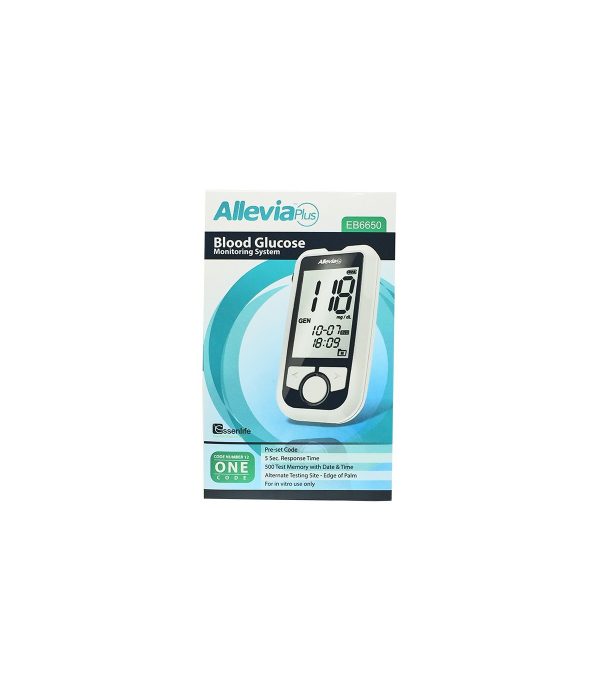 Allevia Plus Blood Glucose Monitoring System – EB6650