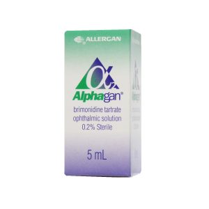 Alphagan Brimonidine Tartrate 0.2% Eye Drop – 5ml
