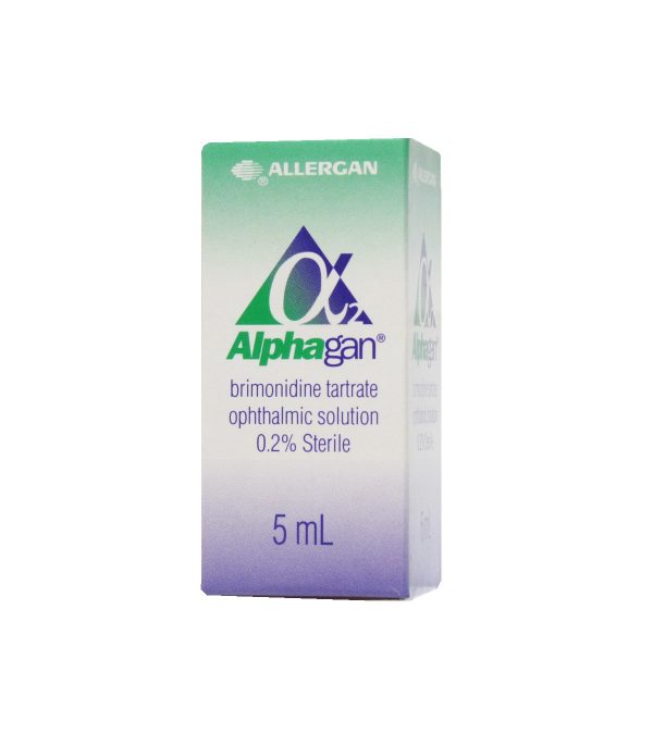 Alphagan Brimonidine Tartrate 0.2% Eye Drop – 5ml