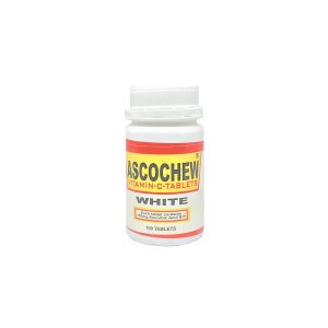 Ascochew White Vitamin C 100mg – 100 Tablets