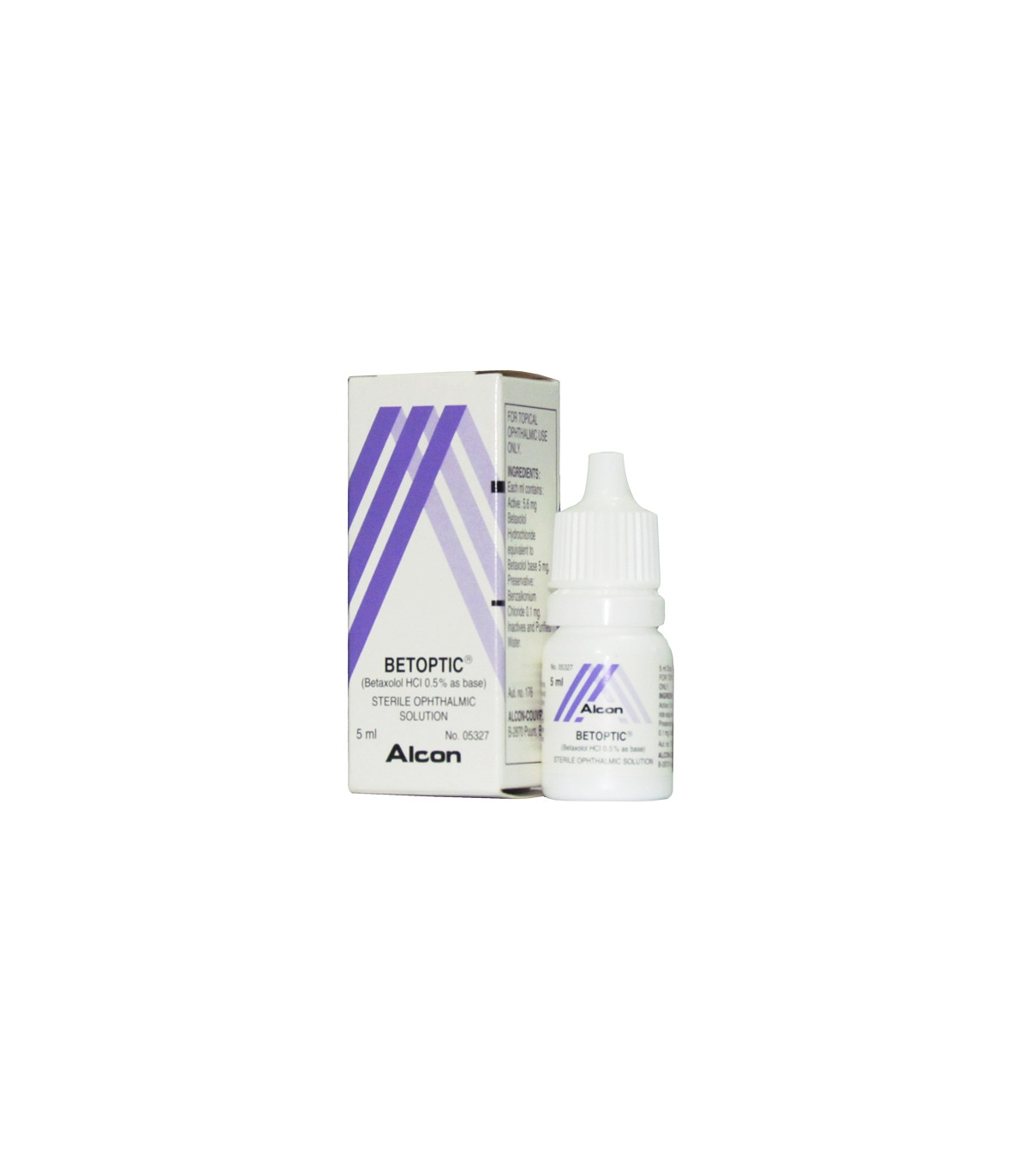 Betoptic 0.5% Sterile Ophthalmic Solution - 5ml