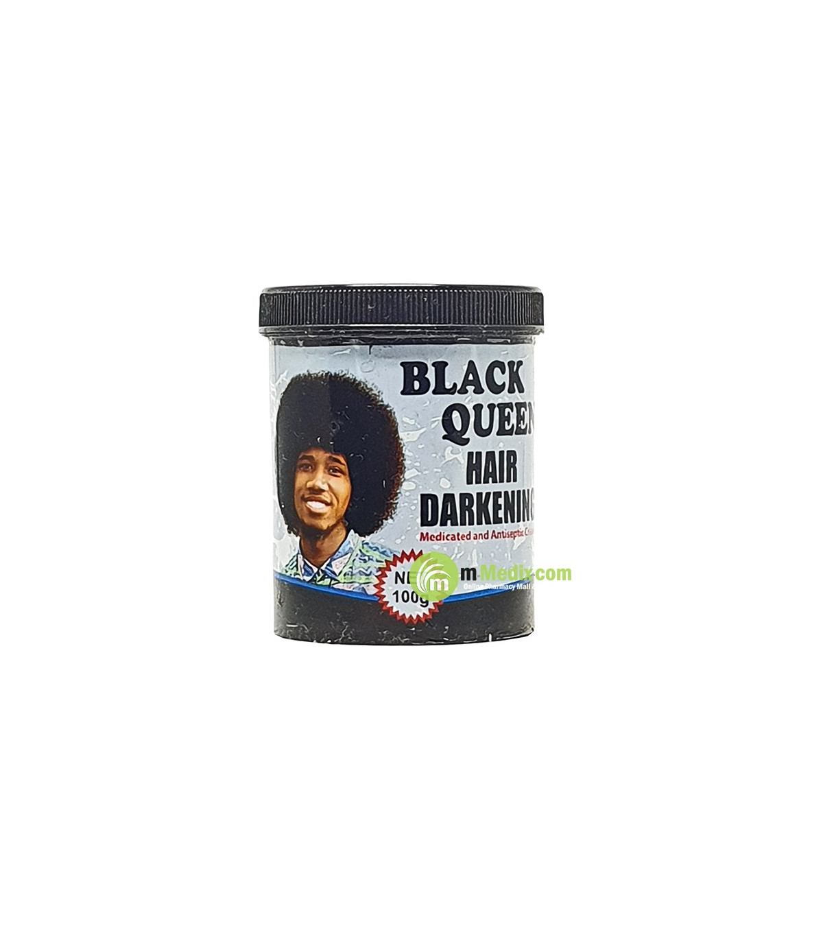Black Queen Hair Darkening Cream – 100g