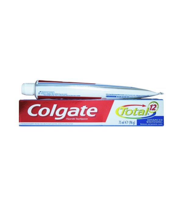 Colgate Total Advanced Whitening Fluoride Toothpaste – 75ml
