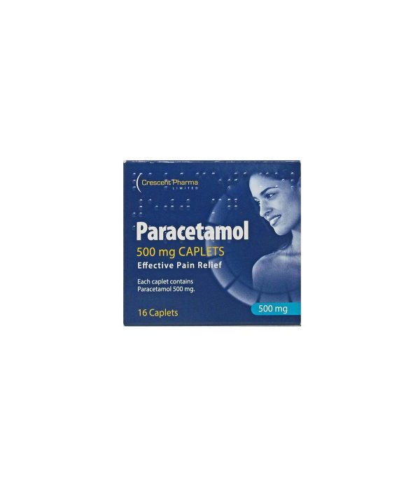 Crescent Pharma Paracetamol 500mg – 16 Caplets