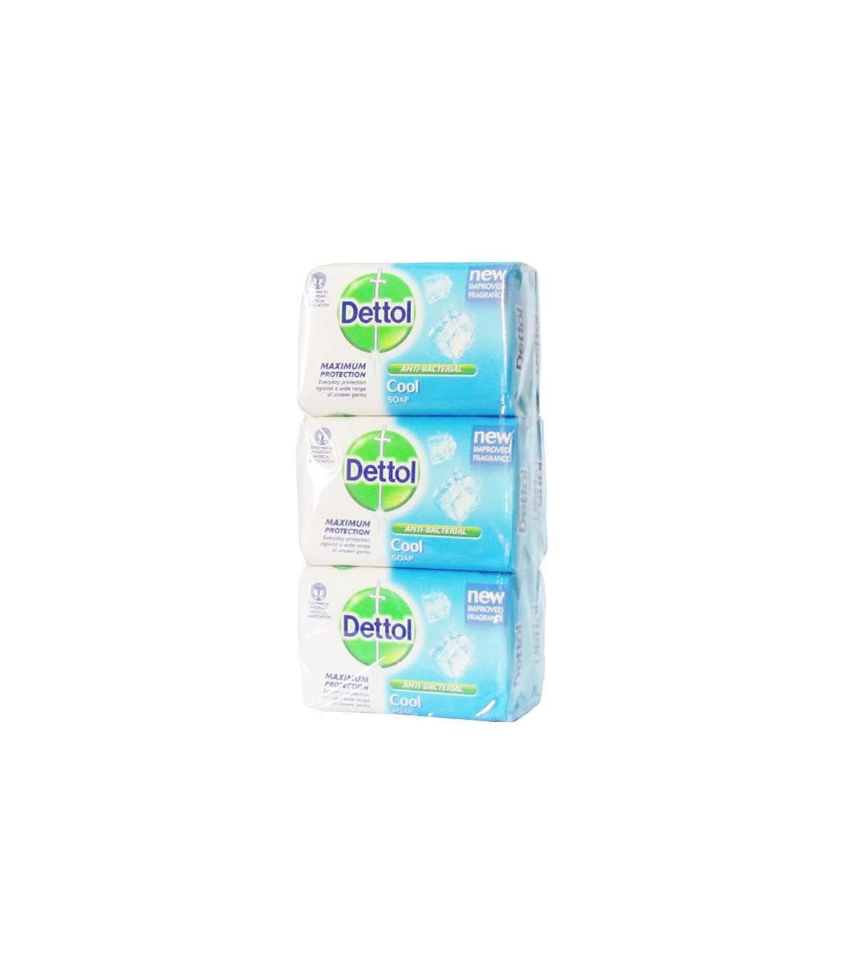 Dettol Antibacterial Cool Soap 70g Pack x6