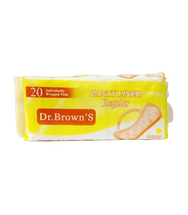 Dr Brown's Regular Panty Liner - 20 Pads