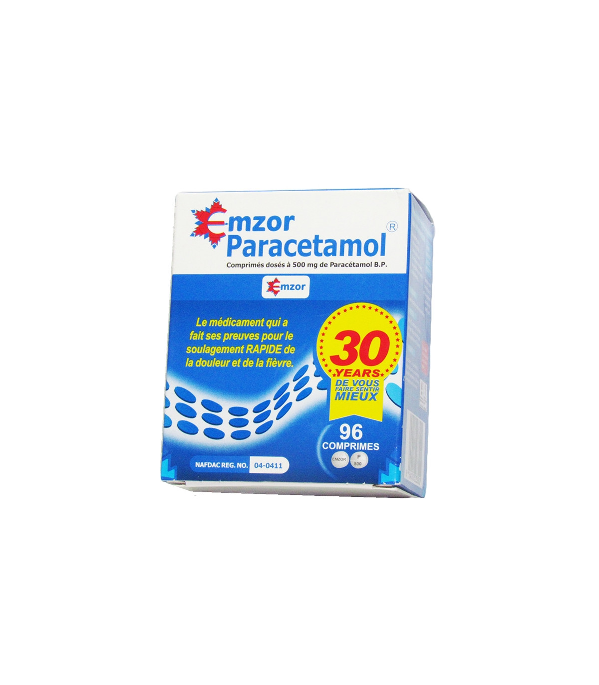 Emzor Paracetamol Tablets