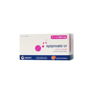 Epiproate CR Sodium Valporate 500mg – 100 Tablets