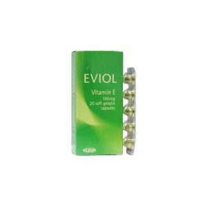 Eviol Vitamin E 100mg - 20 Softgels