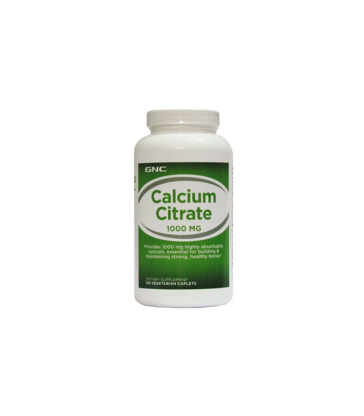 GNC Calcium Citrate 1000mg – 180 Caplets