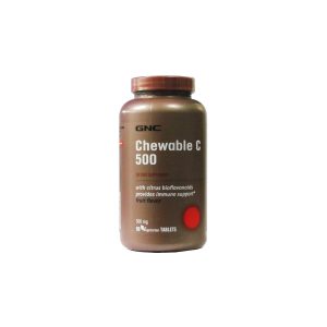GNC Chewable C500 Citrus Bioflavonoids - 90 Tablets