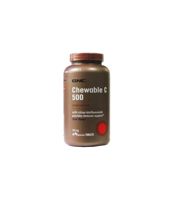 GNC Chewable C500 Citrus Bioflavonoids - 90 Tablets