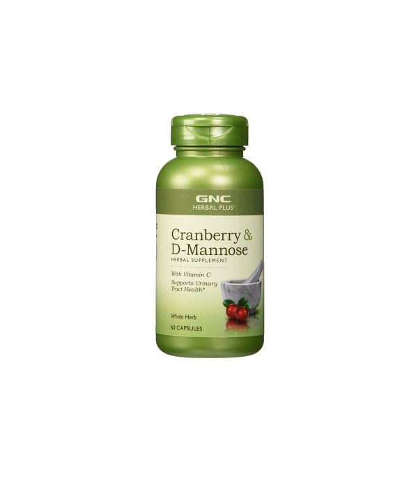 GNC Cranberry Plus D-Mannose - 60 Capsules