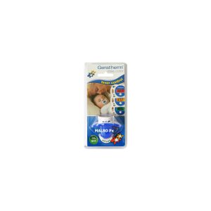 Geratherm Pacifier - Thermometre & Fever Indicator - Blue