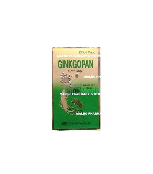 Ginkgopan Ginseng Capsules