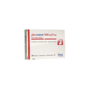 Glucovance 500mg/5mg – 30 Tablets