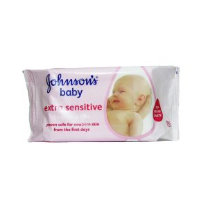 Johnson's Baby Extra Sensitive Wipes x 56