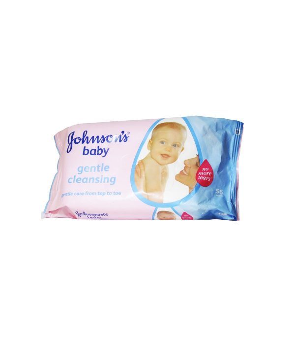 Johnson's Baby Gentle Cleansing wipes x 56