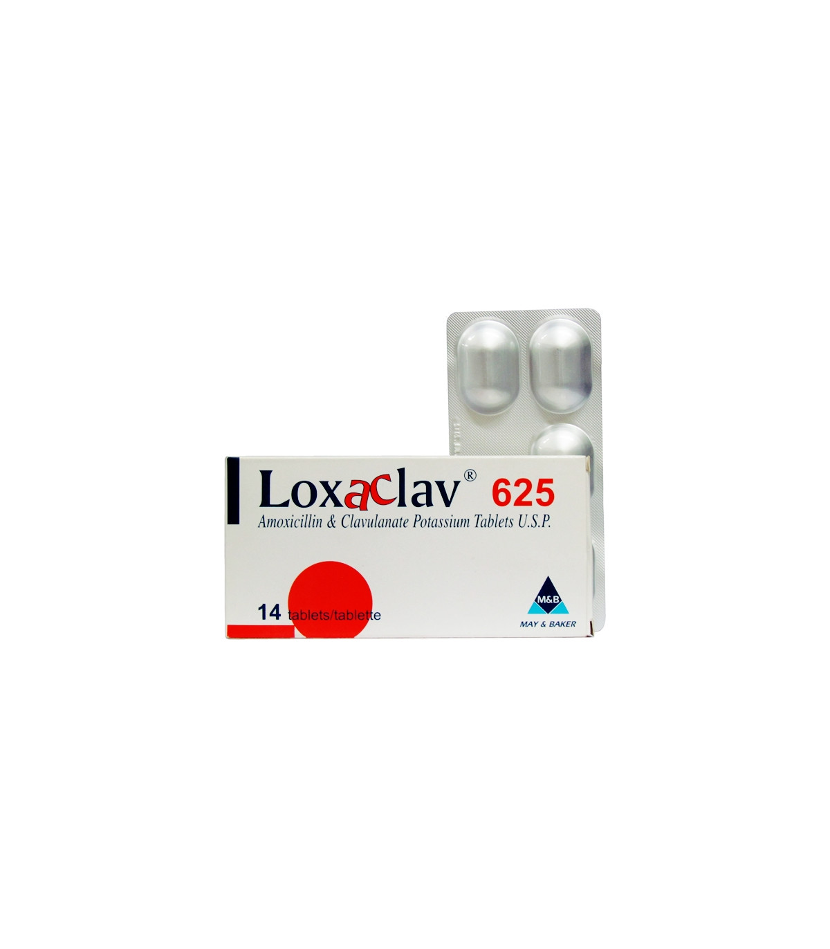 Loxaclav 625mg - 14 Tablets