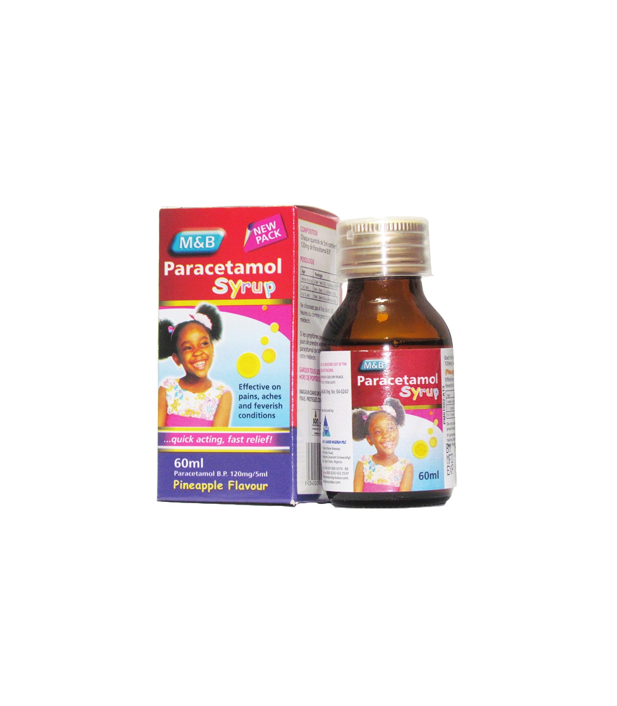 M&B Paracetamol Syrup - 60ml