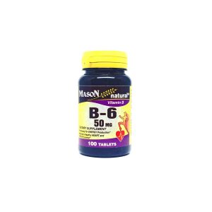 Mason Natural Vitamin B-6 50mg - 100 Tablets