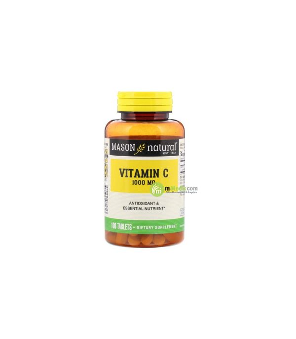 Mason Natural Vitamin C 1000mg - 100 Tablets