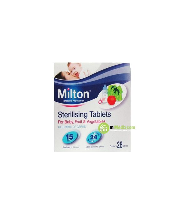 Milton Sterilizing Tablets - Pack 28 Tablets