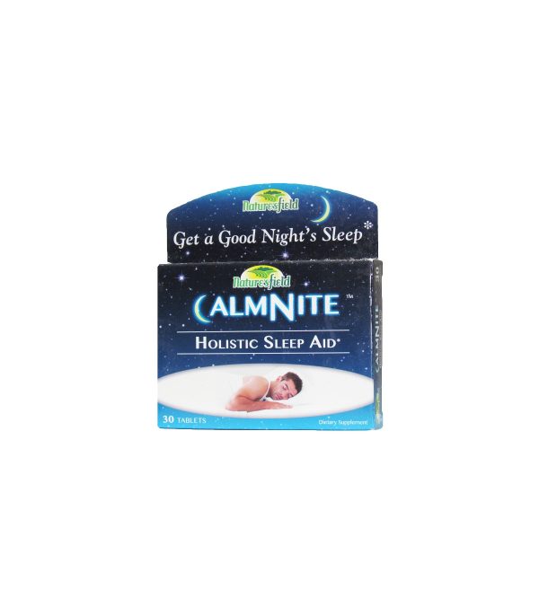 Nature’s Field Calmnite Holistic Sleep Aid – 30 Tablets