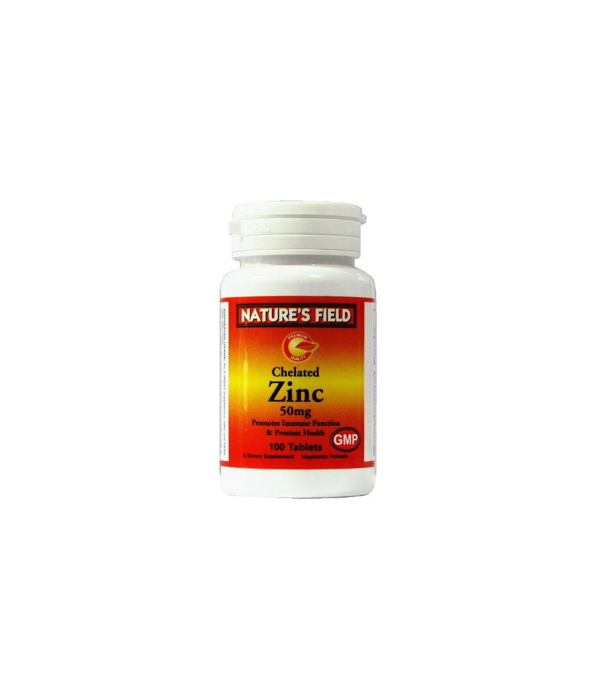 Nature's Field Chelated Zinc 50mg - 100 Tablets