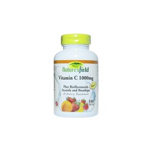 Nature's Field Vitamin C 1000mg – 100 Tablets