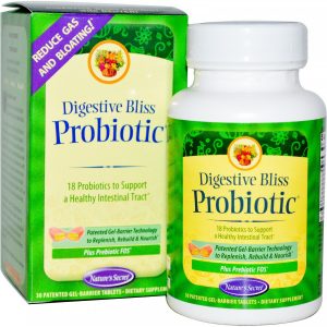Nature’s Secret Digestive Bliss Probiotic - 30 Tablets