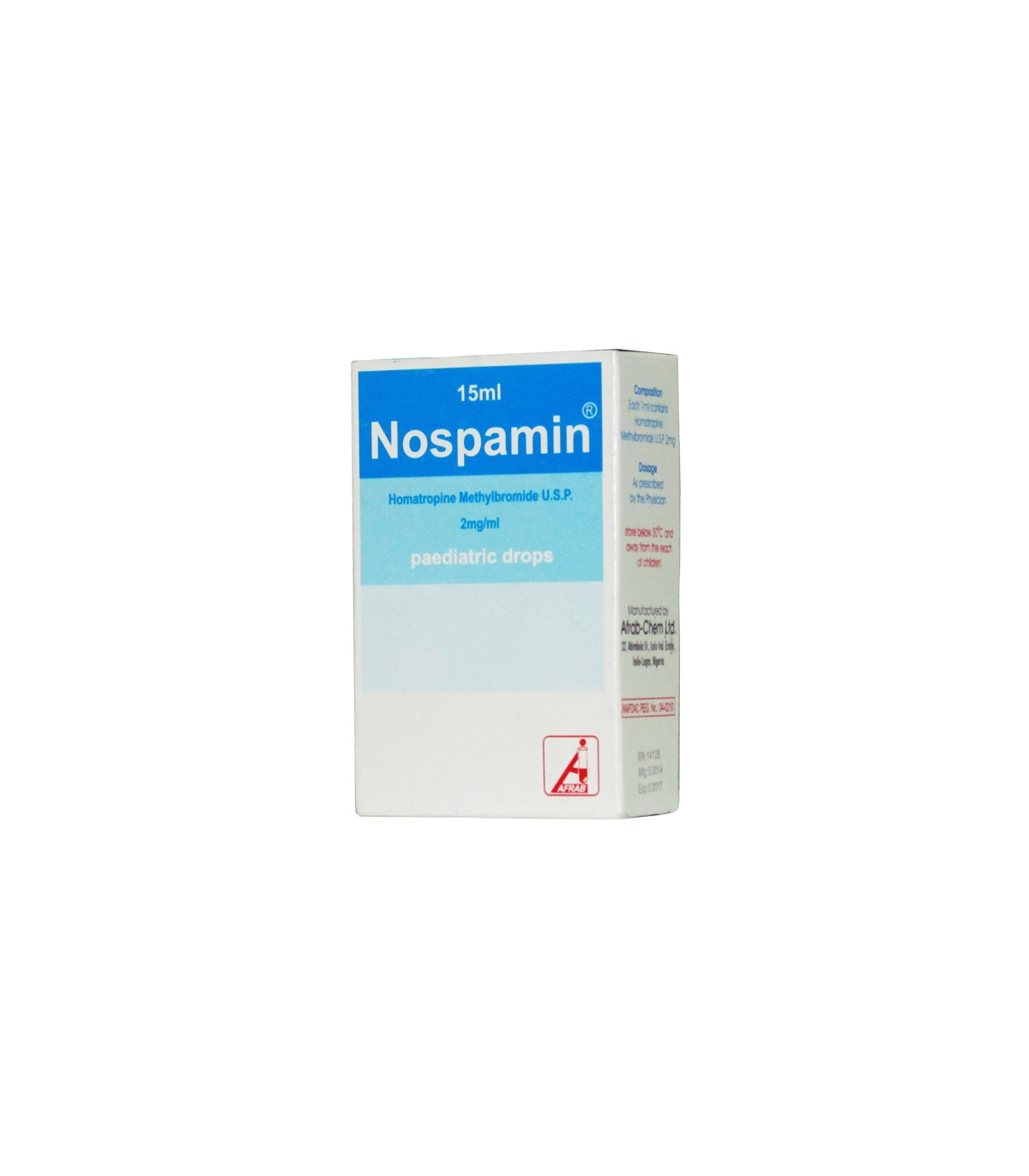 Nospamin 2mg Oral Drops - 15ml