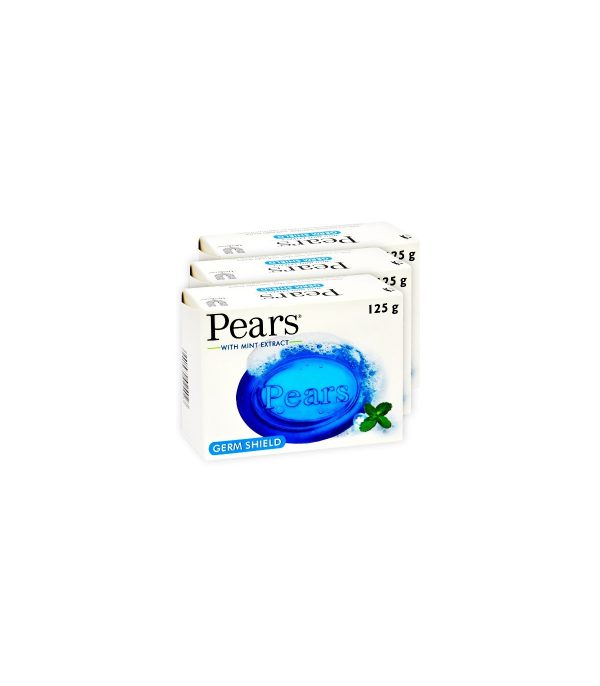 Pears Germ Shield Soap 125g x 3 Bars
