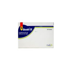 Pio-Glucodix 30mg – 100 Tablets
