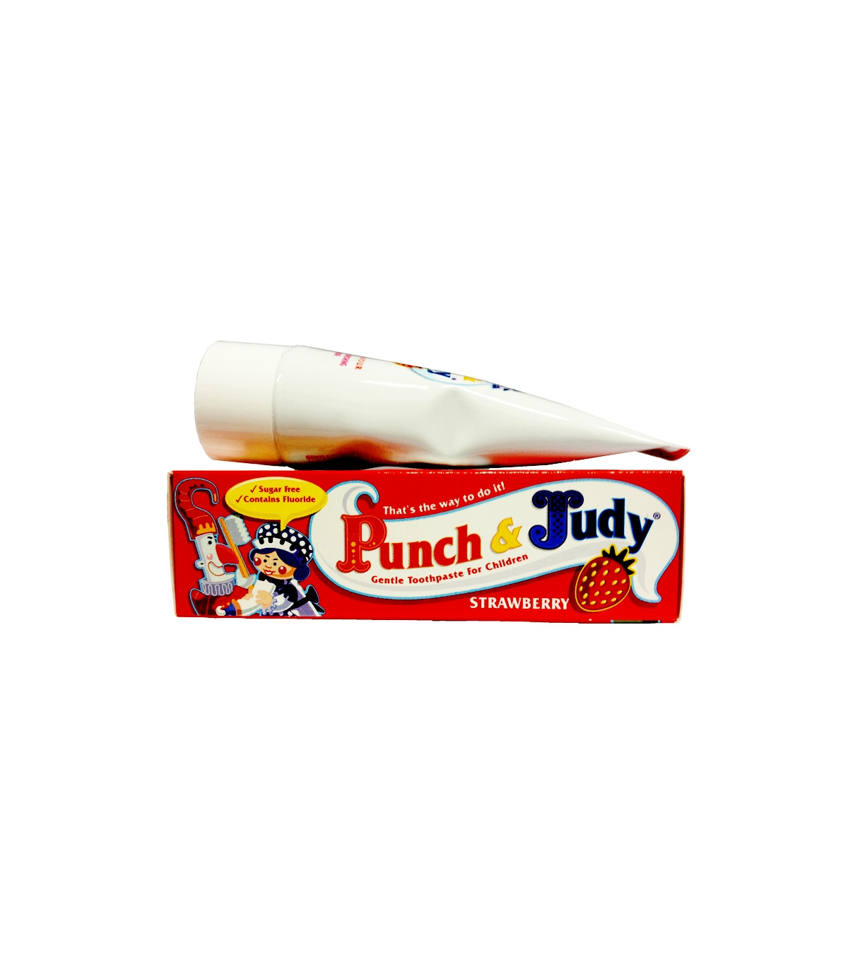 Punch & Judy Strawberry Flavour Toothpaste - 50ml