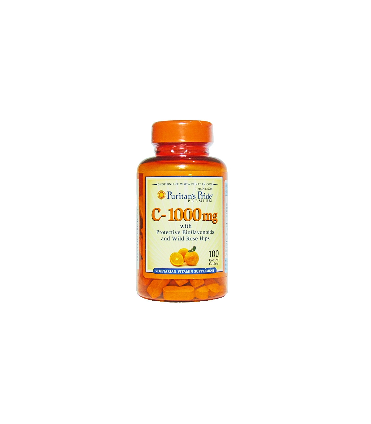 Puritan’s Pride Vitamin C-1000mg – 100 Caplets
