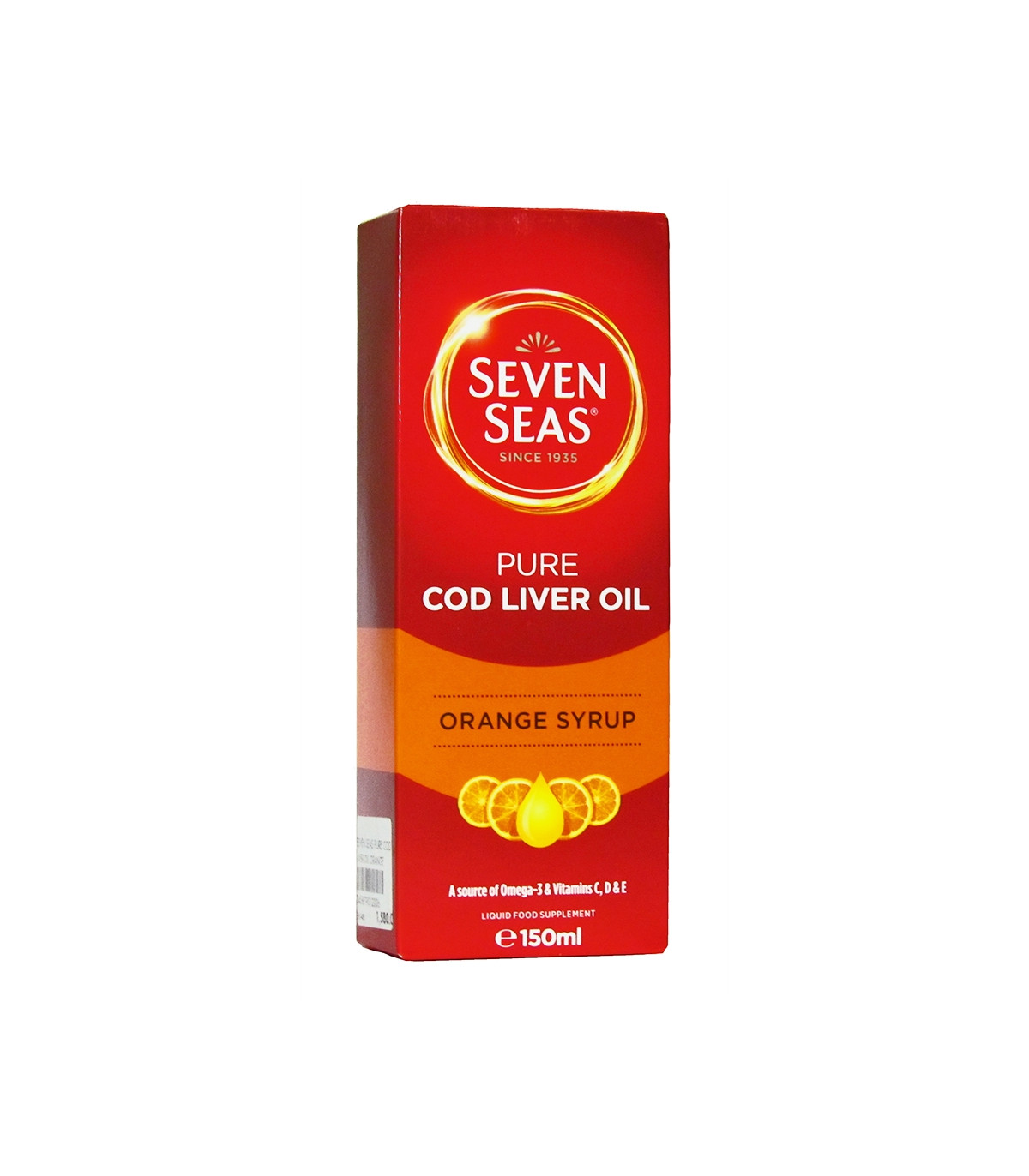 Seven Seas Cod Liver Oil Orange Syrup - 150ml