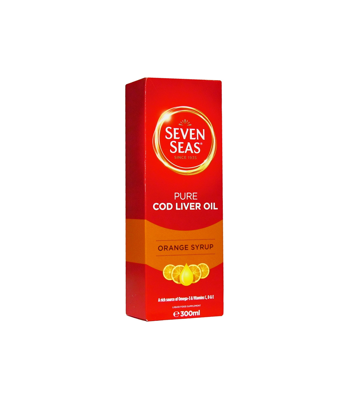 Seven Seas Cod Liver Oil Orange Syrup - 300ml