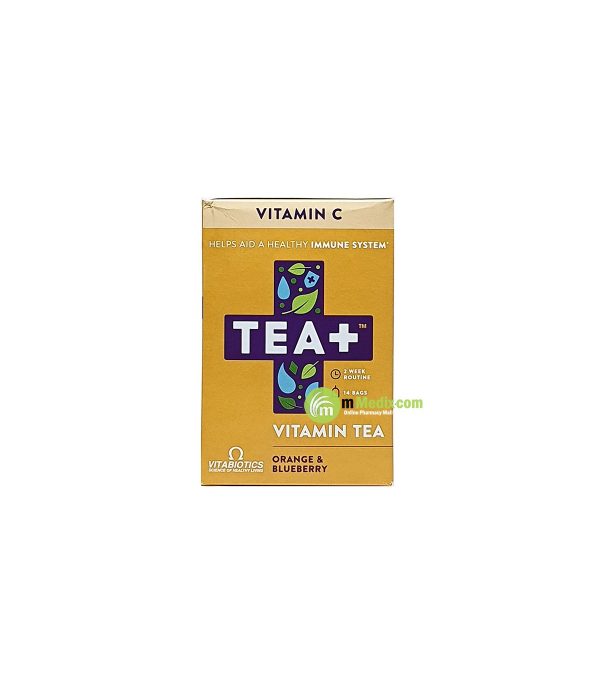 TEA+ Vitamin C Immune Boost Tea – 14 Tea Bags