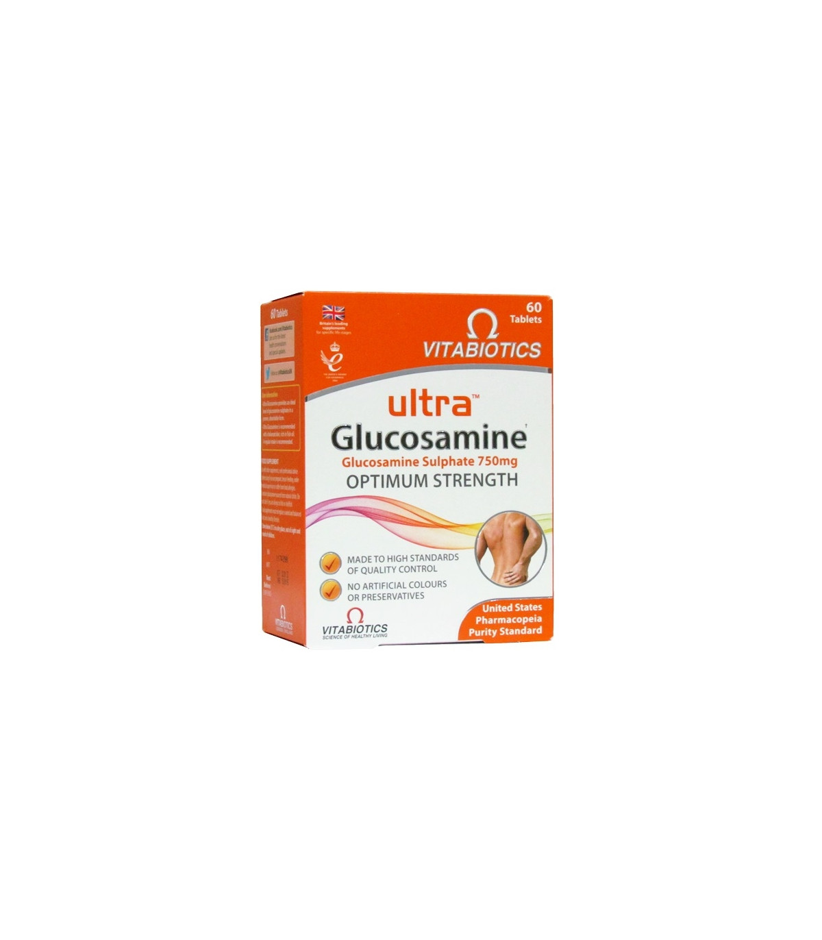 Ultra Glucosamine 750mg Optimum Strength - 60 Tablets